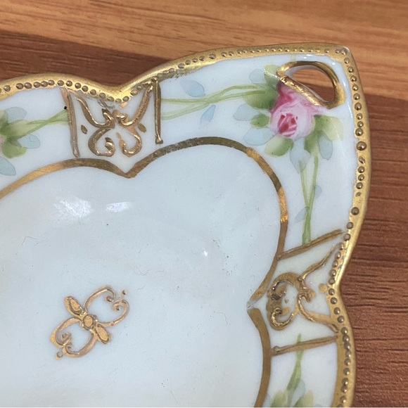 Set of 6 Vintage MORIMURA Nippon Moriage Handpainted Nut Dish Sauce Dip Dishes - Picture 13 of 16